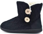 ONCAI Women's Slippers Comfort Knit Boots Winter Warm Outdoor Indoor Shoes - Image 8