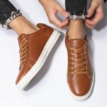 Arkbird Mens Fashion Sneakers Classic Casual Dress Shoes Stylish Lace-up Oxford Shoes for Men - Image 6