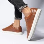 Arkbird Mens Fashion Sneakers Classic Casual Dress Shoes Stylish Lace-up Oxford Shoes for Men - Image 9