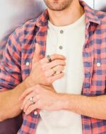 Stainless Steel Signet Ring - 316L Mens Finger Ring for Men Women - Rhodium Plated Cool Band Ring Jewelry for Father Husband Son Friend - Image 4