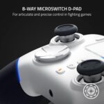 Razer Wolverine V2 Pro Wireless Gaming Controller for PlayStation 5 / PS5 PC: HyperSpeed Wireless - Mecha-Tactile Action Buttons - 8-Way Microswitch D-Pad - 6 Remappable Buttons - Chroma RGB - White - Image 5
