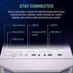 Skytech Gaming Archangel Desktop PC, Ryzen 7 7700 3.8 GHz (5.3GHz), NVIDIA RTX 4060 8GB, 1TB NVMe SSD, 16GB DDR5 RAM 5200, 650W Gold PSU, Wi-Fi, Win 11 - Image 7