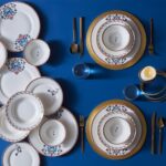 Karaca Nakkas 24-Piece Porcelain Dinner Set for 6 People, Unique Design, Crockery and Plates, Daily and Special Occasions, Chic and Elegant Table Service - Image 3