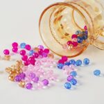 Faceted Glass Beads, 8mm 1400pcs+ Fancy Crystal Beads for Jewelry Making, Bracelet Necklace Earring Craft, Beading Supplies, Home Decor, Crafts Gifts for Girls Ages 6-12 - Image 6