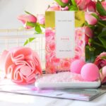 Spa Luxetique Spa Gift Set, Bath Gift Set for Women, 10 Pcs Rose Bath Set, Pink Tote Gift Bag with Shower Gel, Bubble Bath, Body Lotion, Hand Cream, Christmas Beauty Gifts for Women - Image 6