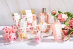Spa Luxetique Spa Gift Set, Bath Gift Set for Women, 10 Pcs Rose Bath Set, Pink Tote Gift Bag with Shower Gel, Bubble Bath, Body Lotion, Hand Cream, Christmas Beauty Gifts for Women - Image 7