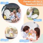 JOLLITO Baby Lounger for Baby Girls & Boys, Infant Lounger Cover, Newborn Essentials for Baby 0-12 Months, Baby Play Mat,100% Cotton Breathable, Portable Travel, Babies Essentials Gifts - Image 7