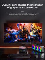 GMKtec Gaming Mini PC AMD Ryzen 7 H 255 (Upgraded 8745HS) 32GB RAM Dual NIC LAN 2.5Gbps Desktop Computers 4K Display, WiFi 6E, USB3.2, USB-C, BT 5.2, DP, HDMI NUCBOX K12 32+1T - Image 7