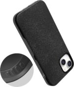 Casely iPhone 14 Plus Case | Midnight Onyx | Black Shimmer | Compatible with MagSafe | Bold Protective Case Design - Image 3
