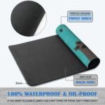 Cat Paw Mouse Pad Gaming Dog Paw Mousepad Desk Mat,Smoothing Fabric Mousepad for Fluid Control,Ultra-Stable Non-Slip Rubber Base Mouse Pad,Stitched Edges(31.5x15.7 in) - Image 3