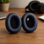 Premium Replacement Ear Pads for Sony WH-1000XM4 Headphones, Cooling Fabric & Memory Foam, XM4 Replacement Ear Pads Sweat-Proof & Noise-Isolating (XM4-Blue) - Image 6
