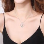 NEWITIN 3 Pieces Volleyball Softball Basketball Pendant Necklace for Women Silver Heart Sport Ball Jewelry Gift Dainty Simple Gifts for Women - Image 6