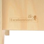 Environments Wooden Baby Doll 22”L x 12”W x 12”H Bed Play Furniture, Natural Finish, Fits up-to 22-Inch Doll, Preschool, Kids Toy (900402) - Image 7