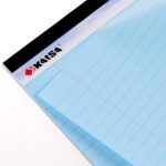 KAISA Colored Legal Pad Writing Pads 8.5x11 inch, Wide Ruled, 40 Sheets/Pad, 20lb Colored Paper, Perforated Writing Pad with Sturdy Back (4 Pads), KSU-5972 - Image 4