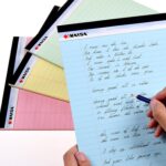 KAISA Colored Legal Pad Writing Pads 8.5x11 inch, Wide Ruled, 40 Sheets/Pad, 20lb Colored Paper, Perforated Writing Pad with Sturdy Back (4 Pads), KSU-5972 - Image 5