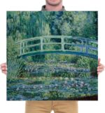 Wieco Art Canvas Print Wall Art Water-Lily Pond,1899 by Claude Monet Impressionism Art Print Picture Artwork for Living Room Bedroom Home Kitchen Decorations - Image 7