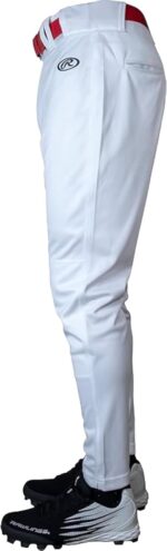 Rawlings | Launch Series Baseball Pant | Jogger Fit | Adult Sizes | Solid & Piped Options - Image 4
