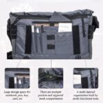Messenger bag Laptop bag Briefcase Molle system Tactical style Detachable shoulder strap Shoulder Bags - Image 4