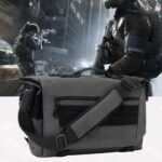 Messenger bag Laptop bag Briefcase Molle system Tactical style Detachable shoulder strap Shoulder Bags - Image 6
