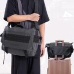 Messenger bag Laptop bag Briefcase Molle system Tactical style Detachable shoulder strap Shoulder Bags - Image 7