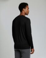 Real Essentials 3 & 5 Pack: Men's Mesh Quick Dry Athletic Long Sleeve T-Shirt UPF SPF UV Sun (Available in Big & Tall) - Image 6