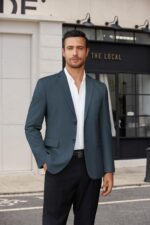 COOFANDY Men's Casual Blazer Lightweight Suit Jacket Slim Fit Sport Coats for Men - Image 3