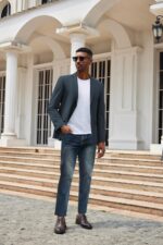 COOFANDY Men's Casual Blazer Lightweight Suit Jacket Slim Fit Sport Coats for Men - Image 8