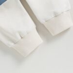 Toddler Baby Boy Fall Outfit Contrast Color Sweatshirt Tops with Elastic Waist Pants Cute Infant Newborn Winter Clothes - Image 8