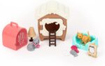 TQQFUN 43-Piece Cat Figurine Playset - Realistic Pet Care Center Role Play Toys for Kids, Toddlers, Boys and Girls - Image 5