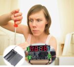 Movie Props,DIY Alarm Clock Countdown Ticking time Machine Kit with Buzzer,Countdown Prank Trick Toys for Cosplay Decorations - Image 5