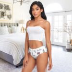 Women's Underwear Soft Panty Knickers Breathable Brief Colorful Creative Patterns - Image 4