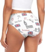 Women's Underwear Soft Panty Knickers Breathable Brief Colorful Creative Patterns - Image 5