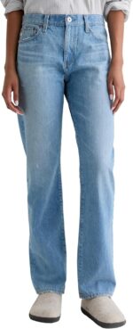 AG Adriano Goldschmied Womens The Boyfriend Mid Rise Relaxed Fit - Image 3