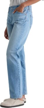 AG Adriano Goldschmied Womens The Boyfriend Mid Rise Relaxed Fit - Image 6