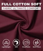 ZITY 3 Pack Men's T-Shirts Cotton Crew Neck Basic Tee Short Sleeve Soft Casual Shirts Summer Tops - Image 5