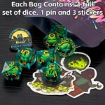 Coyeekn Mystery Dice Set, DND Dice Set of 7 Polyhedral Dice - 1 in 10 Chance to Get Legendary Dice, Dice Goblin, Suitable for Role Playing DND Gift - Image 5