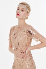 FAIRY COUPLE Women‘s Maxi Long Evening Prom Sequin Dress - Image 6