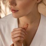 MOMOL Sideways Gold Initial Necklace for Women 18K Gold Plated Stainless Steel Dainty Letters Pendant Personalized Name Necklaces - Image 4