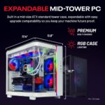 Skytech Gaming King 95 Desktop PC, Intel Ultra 7 265K 3.9 GHz(5.4 GHz Turbo), NVIDIA RTX 5080 16GB, 1TB NVMe SSD, 32GB DDR5 RAM 6000 RGB, 850W Gold ATX 3 PSU, 360mm ARGB AIO, Wi-Fi, Win 11 - Image 9