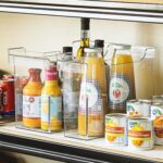 Sorbus Roll Out Bottle Organization Bins - 2 Sizes Pantry Under Sink Organizer with Wheels & Handles - Clear Plastic Organizing Containers for Cleaning Supplies - Kitchen Cabinet Laundry Room Storage - Image 6
