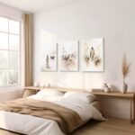 Christian Wall Art - Jesus Decor: 3 Pcs Jesus Wall Art, Christ Religion Canvas Wall Decor, Boho Art Home Pictures Posters Prints Paintings for Living Room, Bedroom, Church Decorations (12x16in Framed) - Image 6