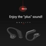 Open-Ear Headphones,Bluetooth 5.3 Wireless Earbuds,5.9g Ultra-Lightweight Sport Earphones with Mic for Running Cycling,Secure Fit for Small Ears (Black) - Image 4