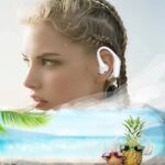 Open-Ear Headphones,Bluetooth 5.3 Wireless Earbuds,5.9g Ultra-Lightweight Sport Earphones with Mic for Running Cycling,Secure Fit for Small Ears (Black) - Image 5