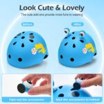 Odoland Kids Bike Helmet for Boys & Girls Age 2-10, Kid Bicycle Helmet Adjustable Fits 48-55cm, Safety Multi-Sport Helmet Design for Children Cycling, Skating, Scooter, Outdoor Sports - Image 3