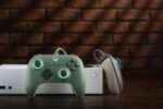 8BitDo Ultimate C Wired Controller for Xbox with Hall Effect Joysticks and Triggers, RGB Lighting Fire Ring, Compatible with Xbox Series X|S, Xbox One, Windows 10/11- Officially Licensed (Dark Green) - Image 6