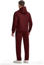 YSENTO Men's Tracksuits Outfits 2 Pieces Jogger Sets Jogging Track Sweat Suits Workout Warm Up Sweatsuit - Image 6