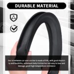 Turcee 2PCS Car Seat Gap Filler Organizer with Storage Slot & Hook,Car Seat Gap Filler Strip for Filling Gaps,Universal & Double-Sided Use Cars Seats Gaps Plug Cars Interior Accessories - Image 7