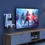 NexiGo Wall Mount Kit with Charging Station for PS5 and PS5 Slim/Pro Versions, Dual Controller Chargers, Steel Wall Stand, and Headphone Hanger - Compatible with PlayStation 5 (Disc & Digital) - Image 8