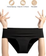 EcoPeriod Period Underwear for Women Heavy Flow, Leakproof Menstrual Underwear Seamless Period Panties, No Show Panty - Image 5