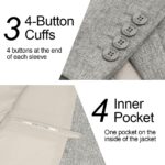 Men's Casual Suit Blazer Slim Fit Sport Jackets for Men Two Button Business Wedding Party Banquet - Image 7